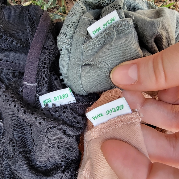Aerie LOT - 3 Lace Bralettes Size Medium - Picture 2 of 5